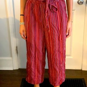 American Eagle wide leg capris